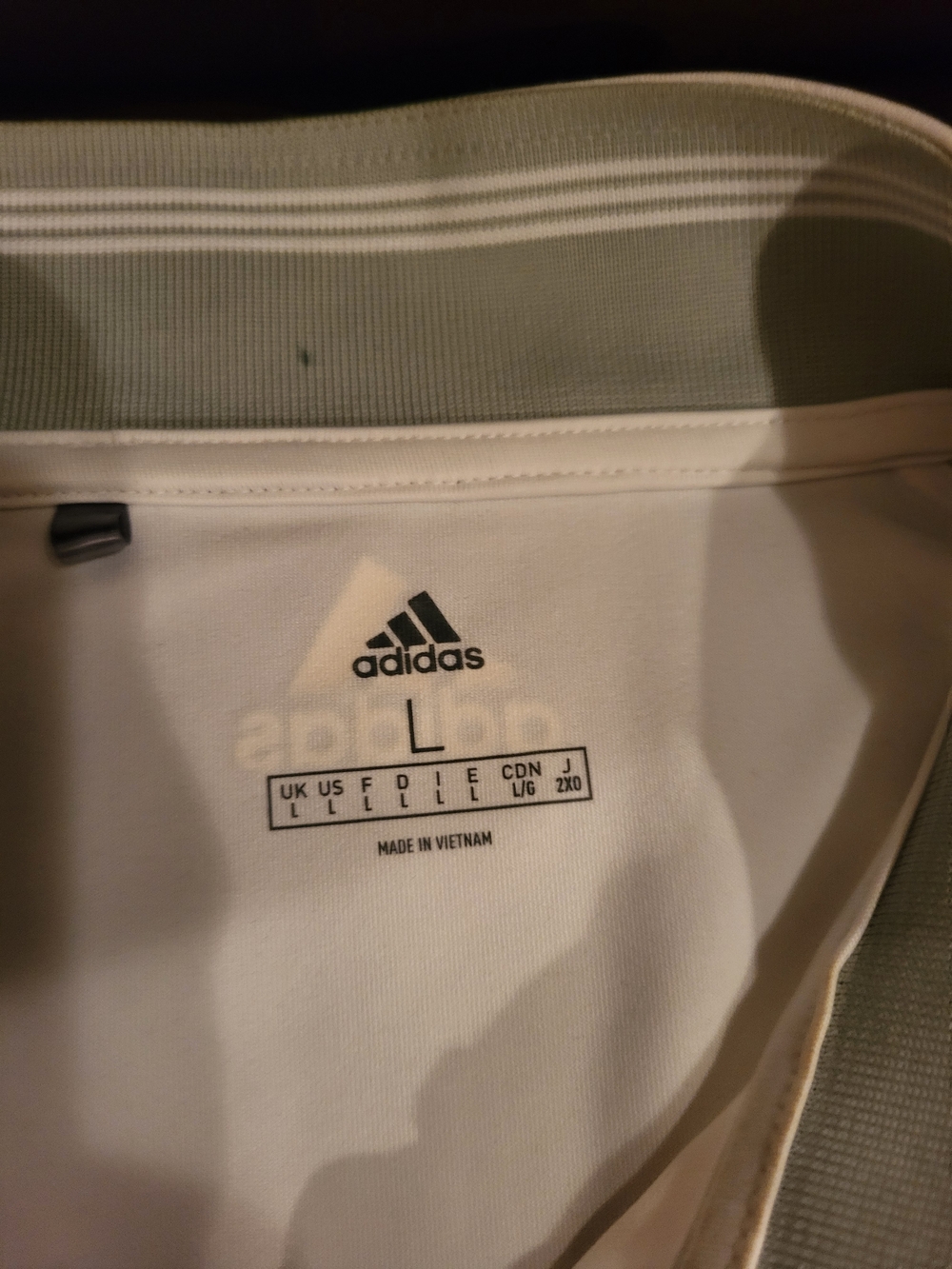 adidas Quarter-Zip Golf Vests (4) - White, Navy, Gray And Black - Lg - Picture 4 of 13